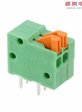 原装正品1792511[TERM BLK 2P SIDE ENT 2.54MM PCB]