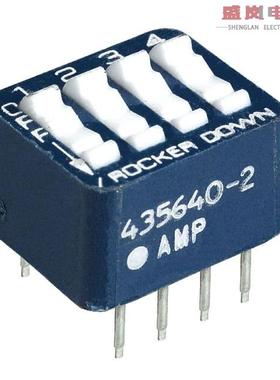 原装正品5435640-2[SWITCH ROCKER DIP SPST 60MA 5V]