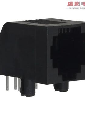 原装正品5555165-1[CONN MOD JACK 6P6C R/A UNSHLD]