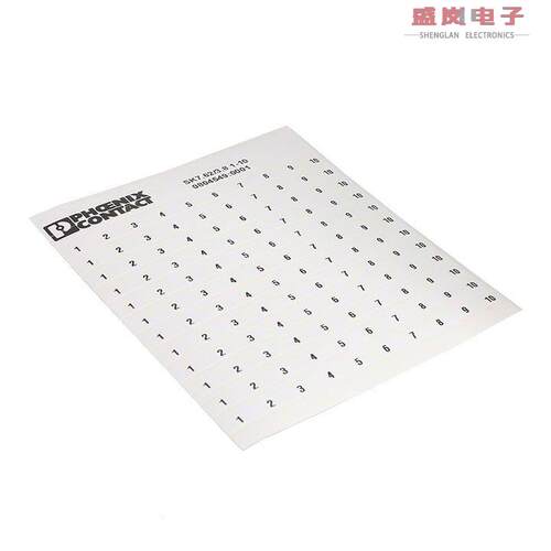 原装正品0804549:0001[ADHESIVE MARKER CARD 1-10]