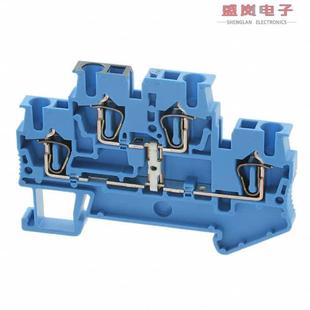 FEED 3035108 28AWG THRU BLK TERM CONN 正品 原装