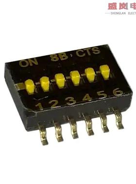 原装正品218-6LPST[SWITCH SLIDE DIP SPST 25MA 24V]