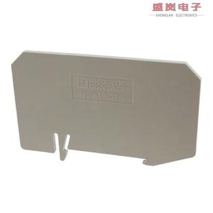 CONN TERM GRY 正品 RAIL 3024481 PARTITION 原装 BLK