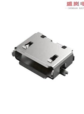 原装正品USB3085-30-A[ A/B SKT, BOTTOM-SMT, R/A,]