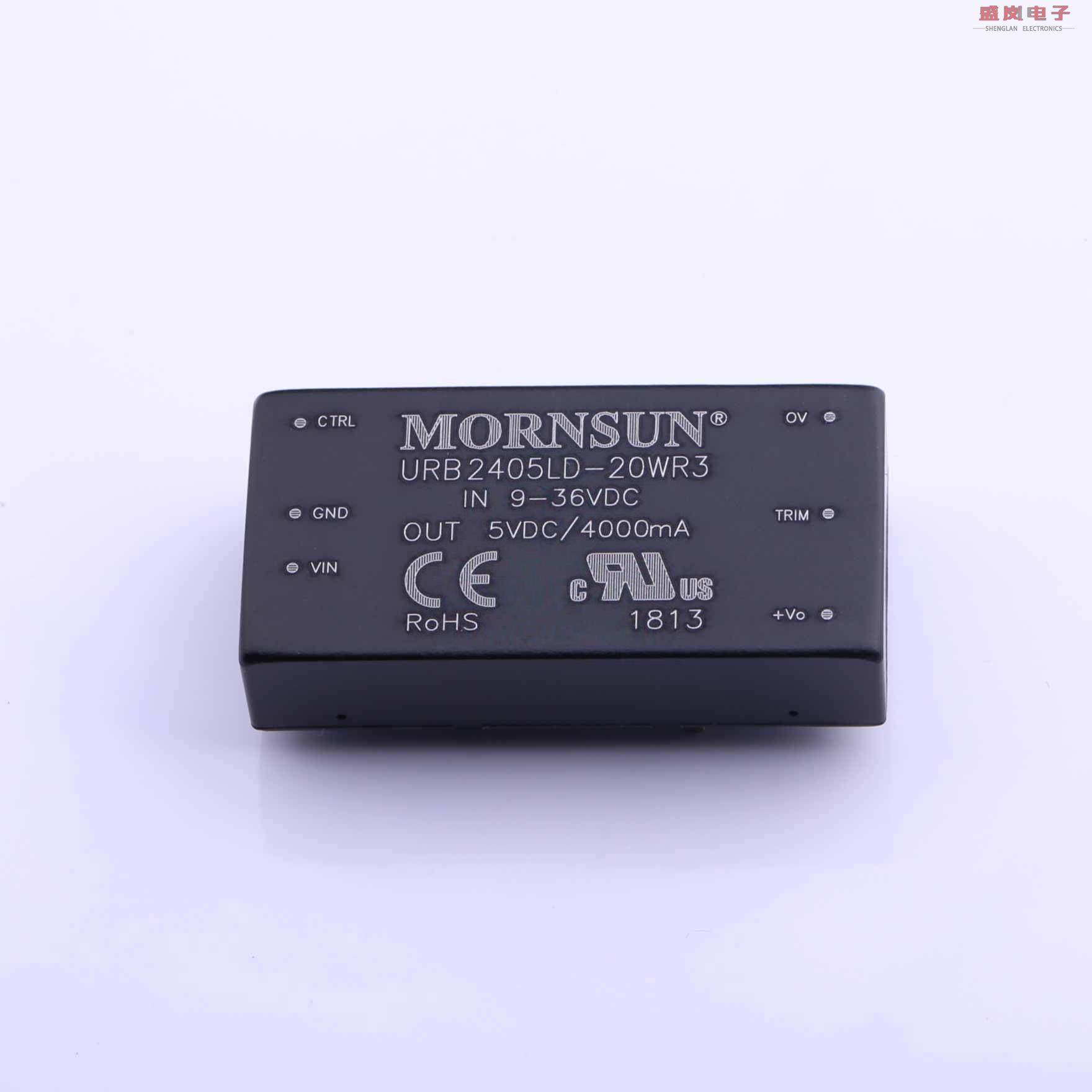 原装正品URB2405LD-20WR3[Vin=9V~36V Vout=5V 4A]