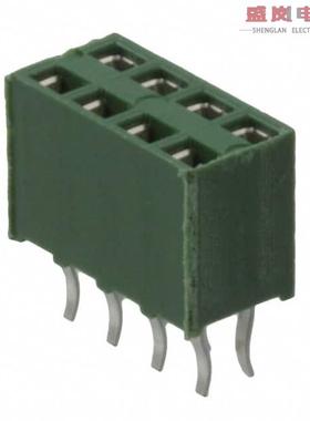 原装正品215307-4[CONN RCPT 8POS 0.1 GOLD PCB]