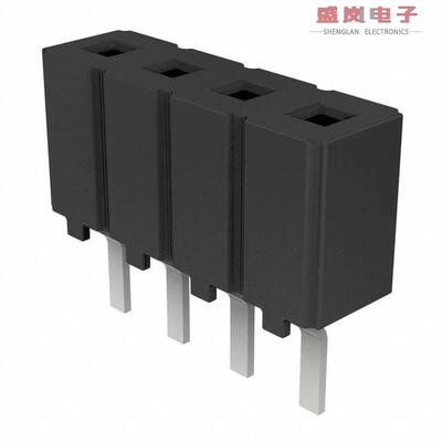 原装正品CES-104-01-T-S[CONN RCPT 4POS 0.1 TIN PCB]