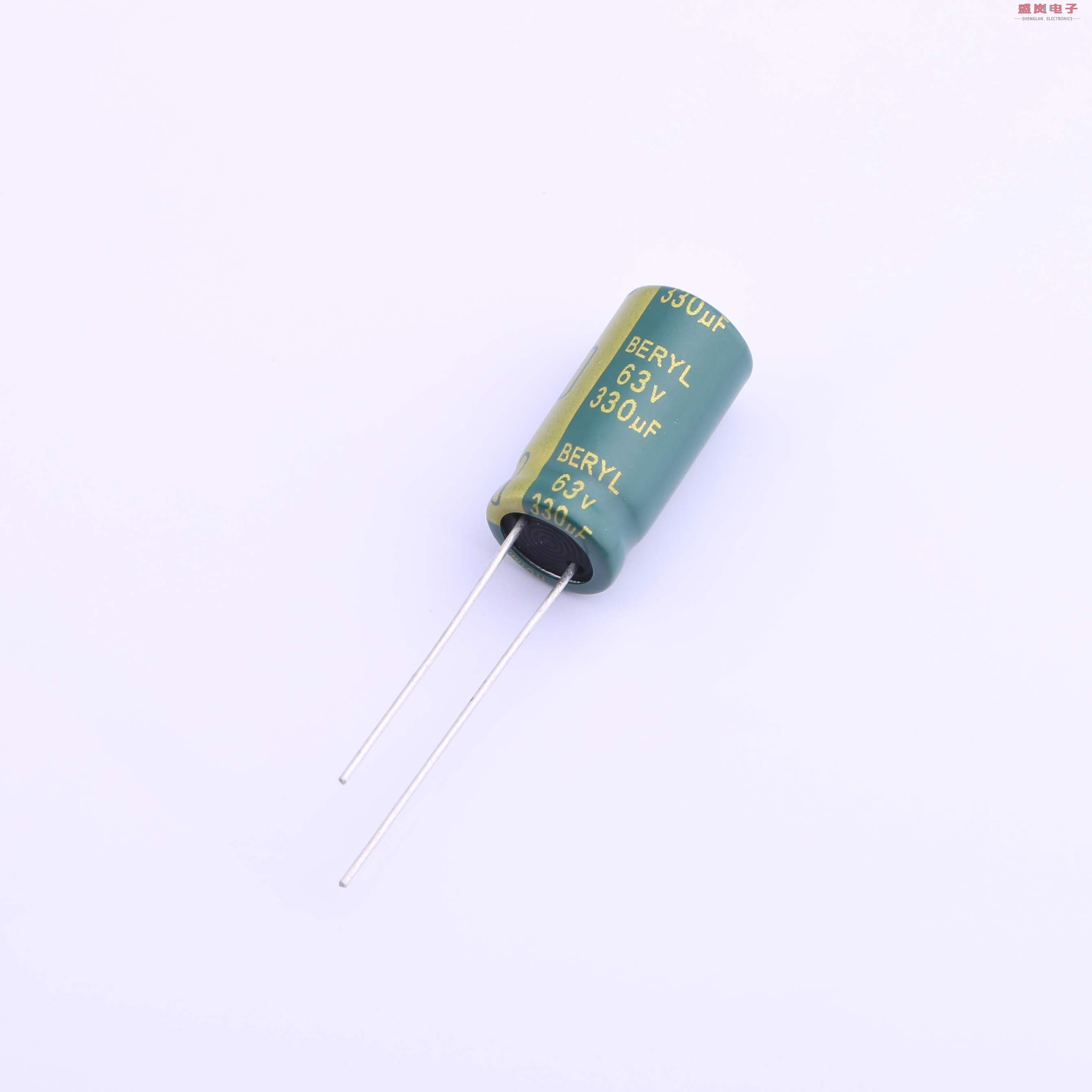 原装正品RC063M331LO10*20TH-2A1E[330uF 20% 63V]