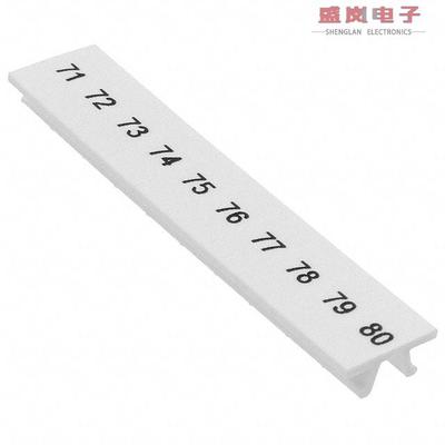 原装正品1050017:0071[CONN ACC MARKER STRIP PREPRINT]