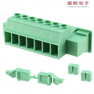 TERM BLK HEADER 原装 GREEN 1716658 6POS 正品