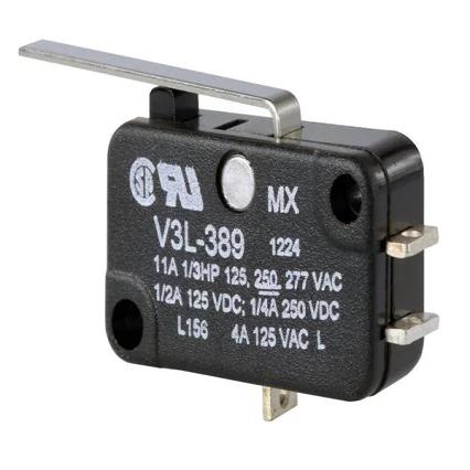 原装正品V3L-389[基本/快动 SPDT 11A 250VAC Basi