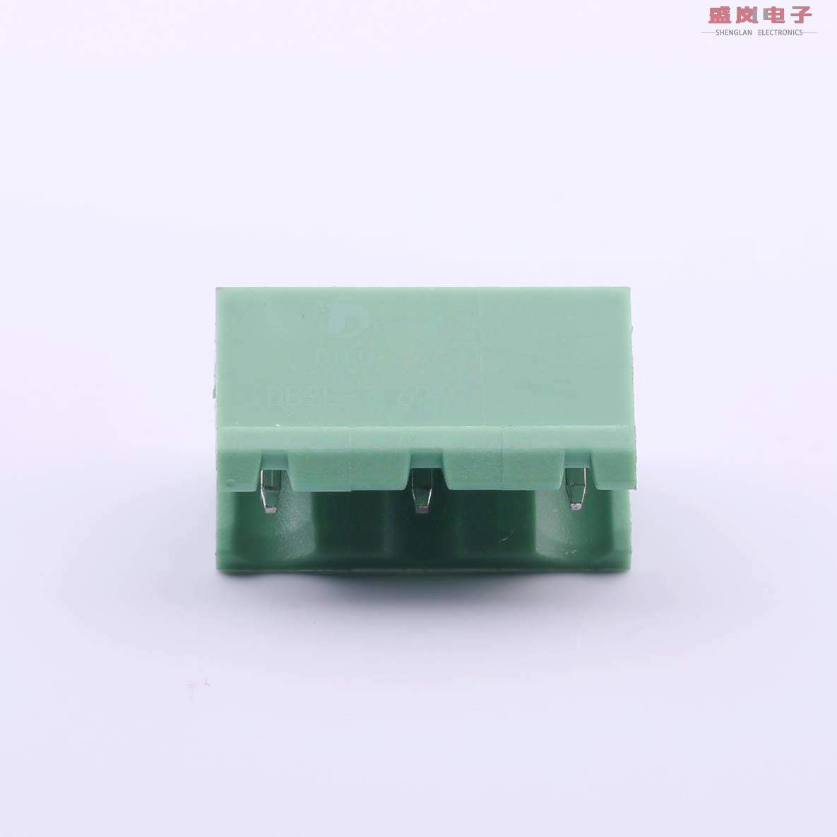原装正品DB2ER-7.62-3P-GN[7.62mm 排数:1 每排P数:3 弯针]