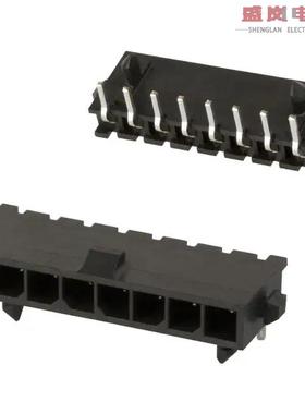 原装正品2-1445098-8[CONN HEADER R/A 8POS 3MM]