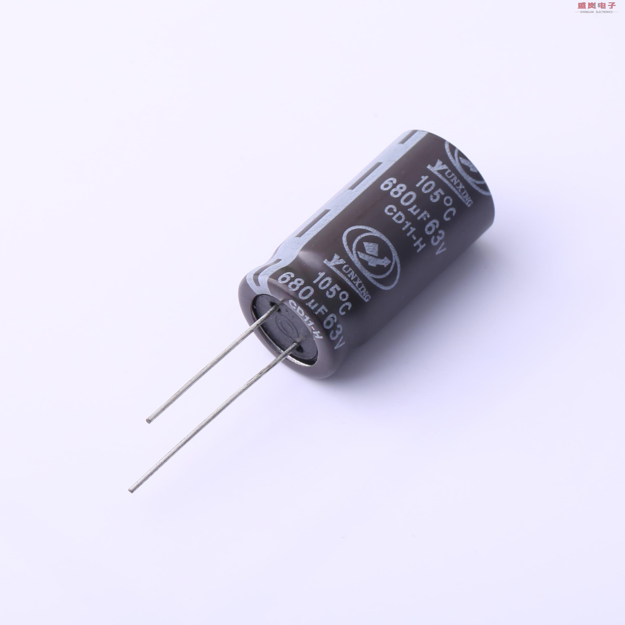 原装正品ECH1JM681K25OTZO[直插铝电解电容 20% 63V 1.
