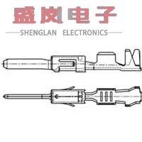 原装正品963898-1[CONN TAB 20-24AWG CRIMP TIN]