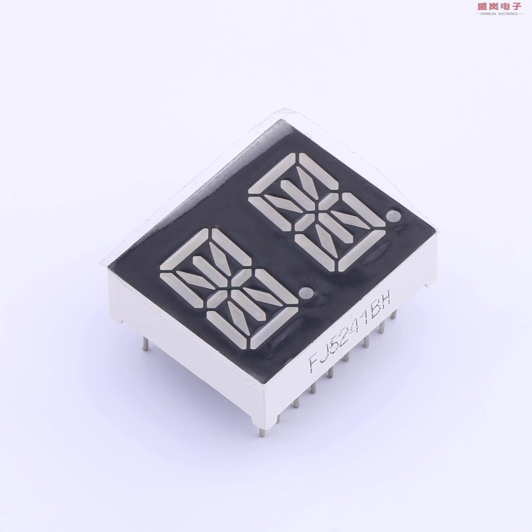 原装正品FJ5241BH[2位0.54英寸 共阳 红光 米字管 数码管]