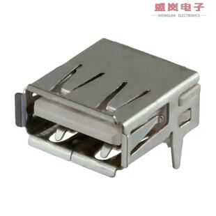 原装正品6364372-2[CONN RCPT USB2.0 TYPEA 4POS R/A]