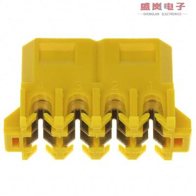 原装正品770156-4[CONN PLUG 4POS IDC 20AWG TIN]