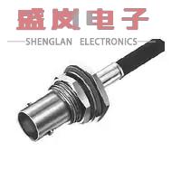 原装正品1-1337434-0[CONN BNC JACK STR 50 OHM SOLDER]