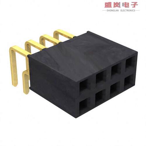 原装正品SSW-104-02-G-D-RA[CONN RCPT 8POS 0.1 GOLD