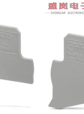 原装正品3042337[CONN TERM BLK END PLATE GRAY]