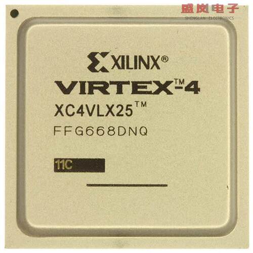 原装正品XC4VLX25-11FFG668C[IC FPGA 448 I/O 668FCBGA]
