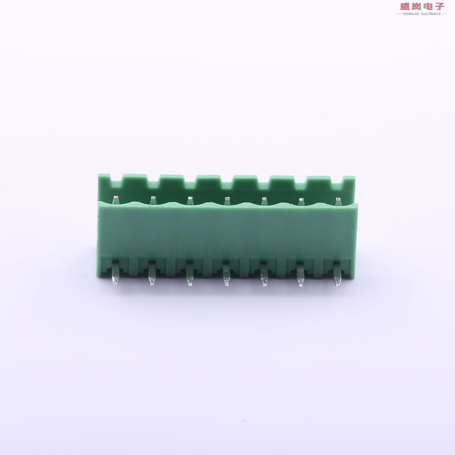 原装正品DB2ER-5.08-7P-GN[5.08mm 排数:1 每排P数:7 弯针]