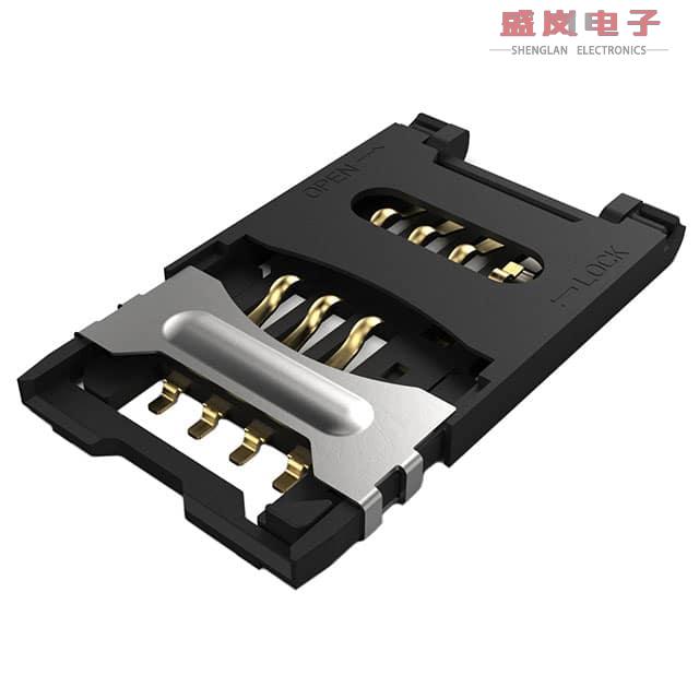原装正品SIM5055-6-1-25-00-A[MINI SIM HINGED, 6P, S
