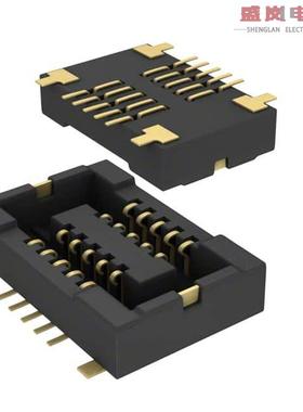 原装正品AXT510124[CONN SOCKET 10POS SMD GOLD]