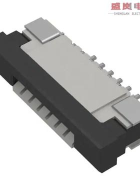 原装正品FFC3B07-06-T[06W, 1.0MM FFC CONN, R/A,BOT CON]