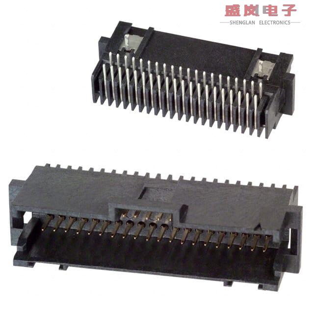 原装正品5-104069-6[CONN HEADER R/A 40POS 1.27MM]