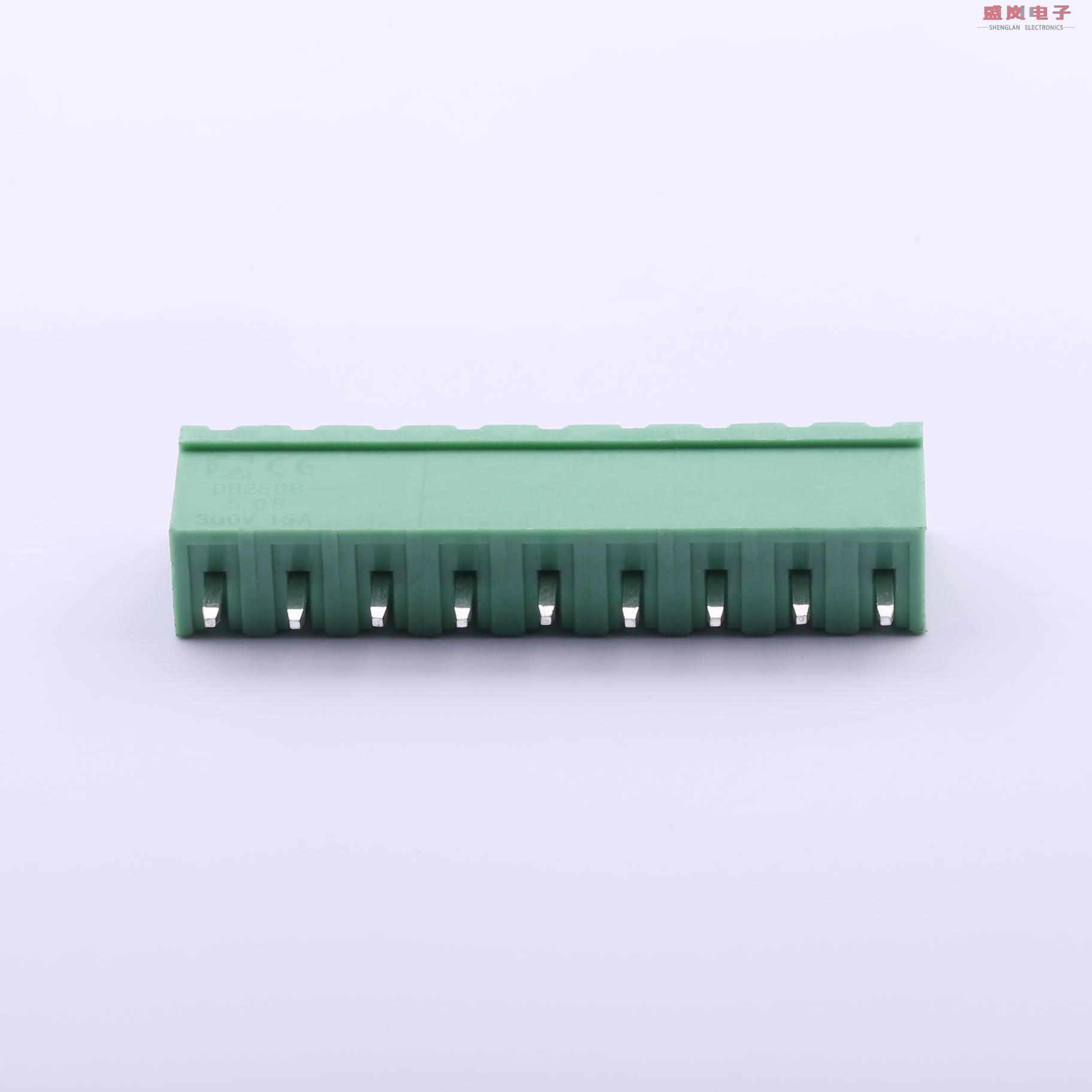 原装正品DB2EV-5.08-9P-GN[5.08mm 排数:1 每排P数:9 直针]