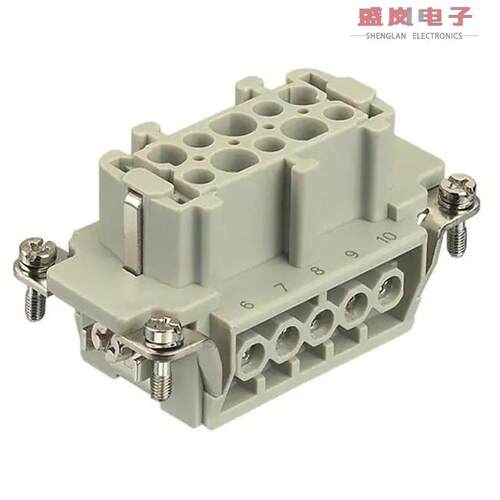 原装正品09330102701[INSERT FEMALE 10POS+1GND SCREW]