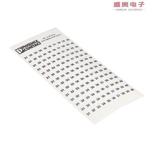原装正品0804073:0031[MARKER CARD PRINTED HORIZONTALLY]