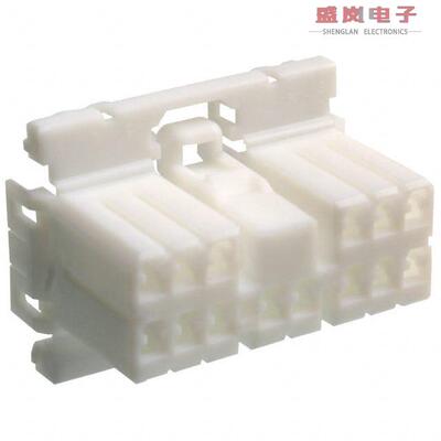 原装正品173852-1[CONN PLUG HSNG 14POS DUAL WHITE]
