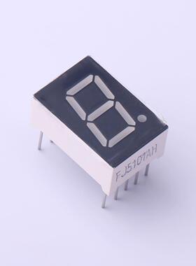 原装正品FJ5101AH 10PIN[一位0.5英寸红色共阴数码管双排脚]