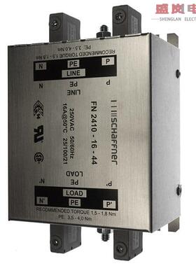 原装正品FN2410-16-44[LINE FILTER 250VAC 16A CHASS MNT]