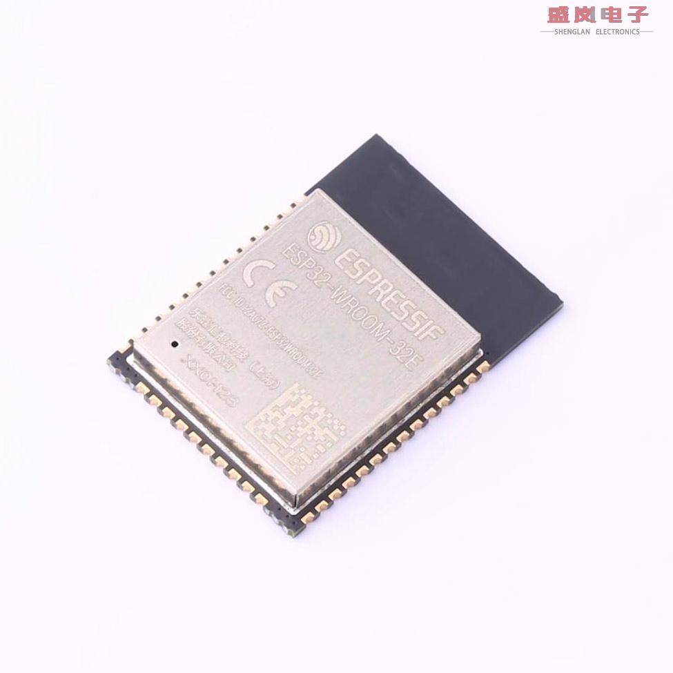 原装正品ESP32-WROOM-32E(16MB)[WIFI模块 PCB板载天线模组]