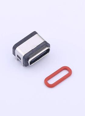 原装正品U262-061N-4BFC10[Type-C 母座 卧贴 （2件套