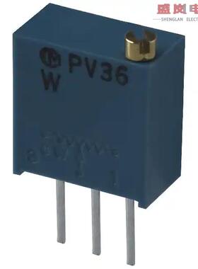原装正品PV36W502C01B00[TRIMMER 5K OHM 0.5W PC PIN TOP]