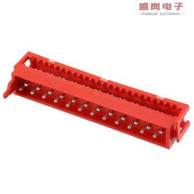 原装正品2-215083-4[CONN PLUG 24POS IDC 28AWG TIN]