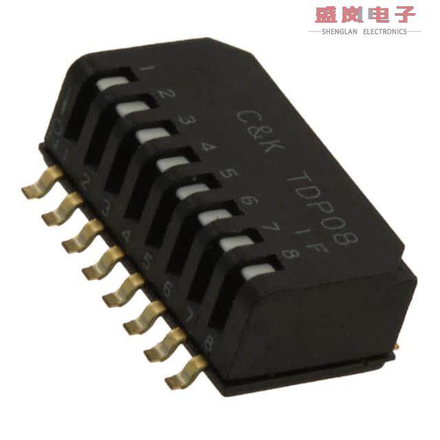 原装正品TDP08H0SBD1[SWITCH PIANO DIP SPST 25MA 24V]