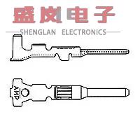 原装正品282109-3[CONN TAB 15-18AWG CRIMP GOLD]