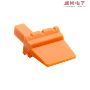 CONN ORANGE 正品 6POS AWM WEDGE 原装 RCPT