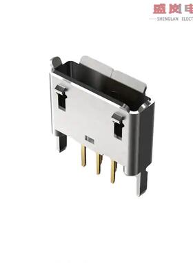 原装正品USB3106-30-0230-A[ A/B SKT, VERTICAL, TH, 30