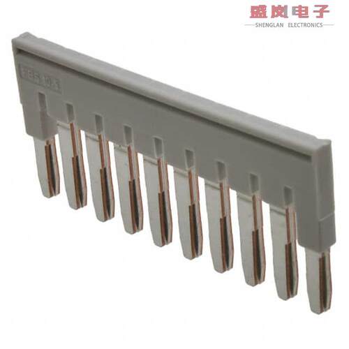 原装正品3039007[JUMPER TERM BLK 10POS FLAT PIN]