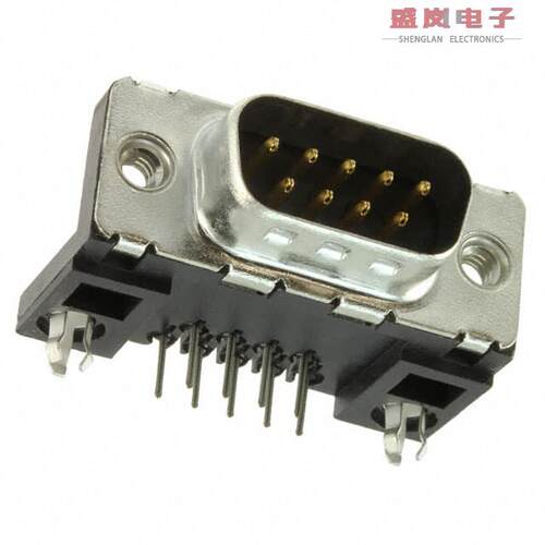 原装正品LD09P13A4GX00LF[CONN D-SUB PLUG 9POS R/A SLDR]