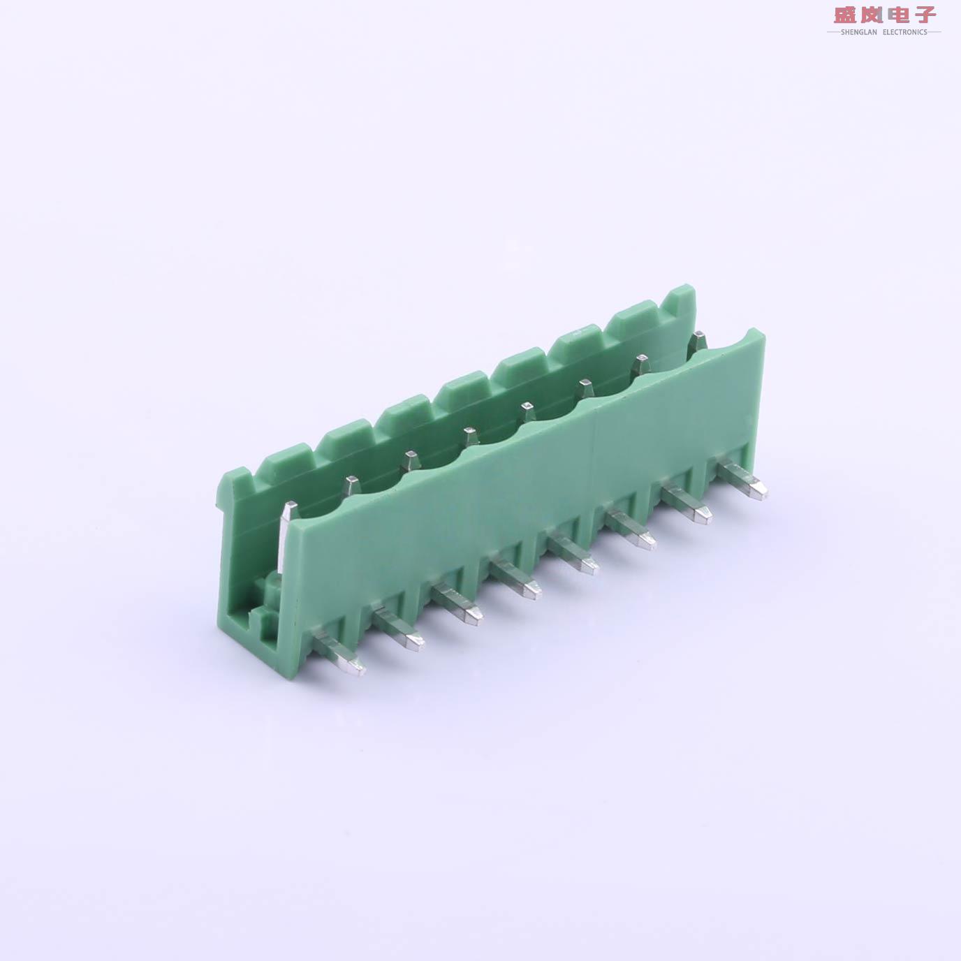 原装正品DB2ER-5.08-8P-GN[5.08mm 排数:1 每排P数:8 弯针]