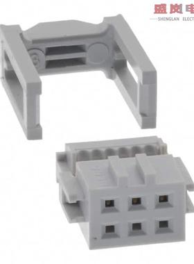 原装正品71600-006LF[CONN RCPT 6POS IDC 28-30AWG GOLD]