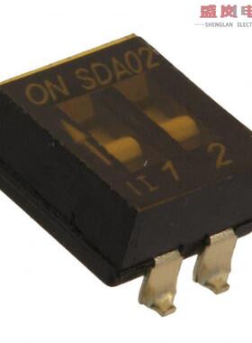 原装正品SDA02H0SB[SWITCH SLIDE DIP SPST 25MA 24V]